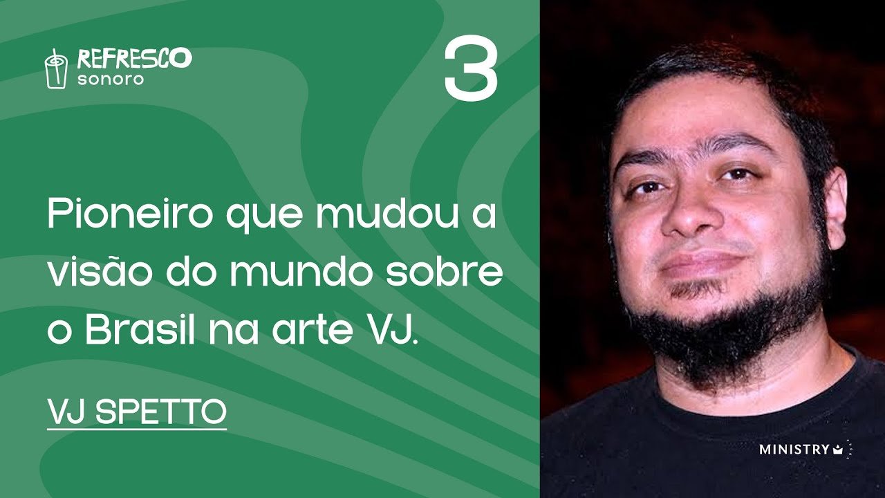 VJ Spetto – O cara que fez o mundo olhar pro Brasil com outra lente. Pioneirismo na arte e cena VJ.